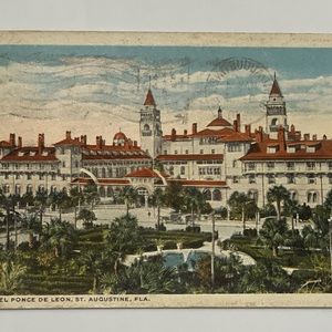 Hotel Ponce de Leon, St. Augustine, Florida Vintage Postcard